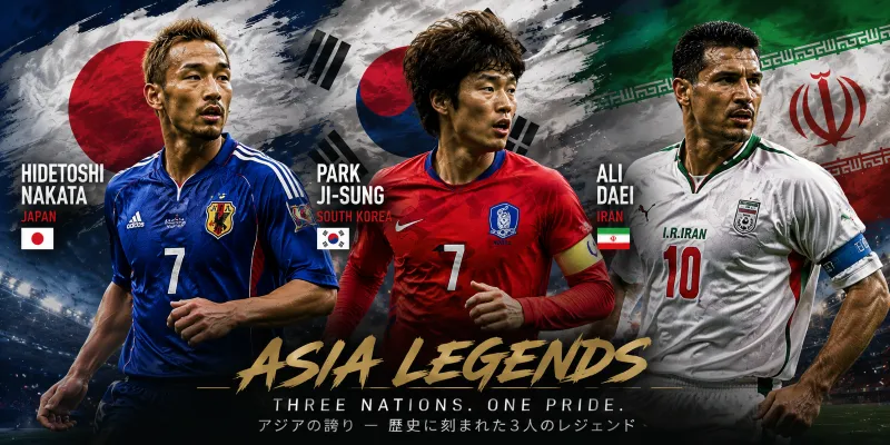 3 ทีมชาติทวีปเอเชียที่ดีที่สุด